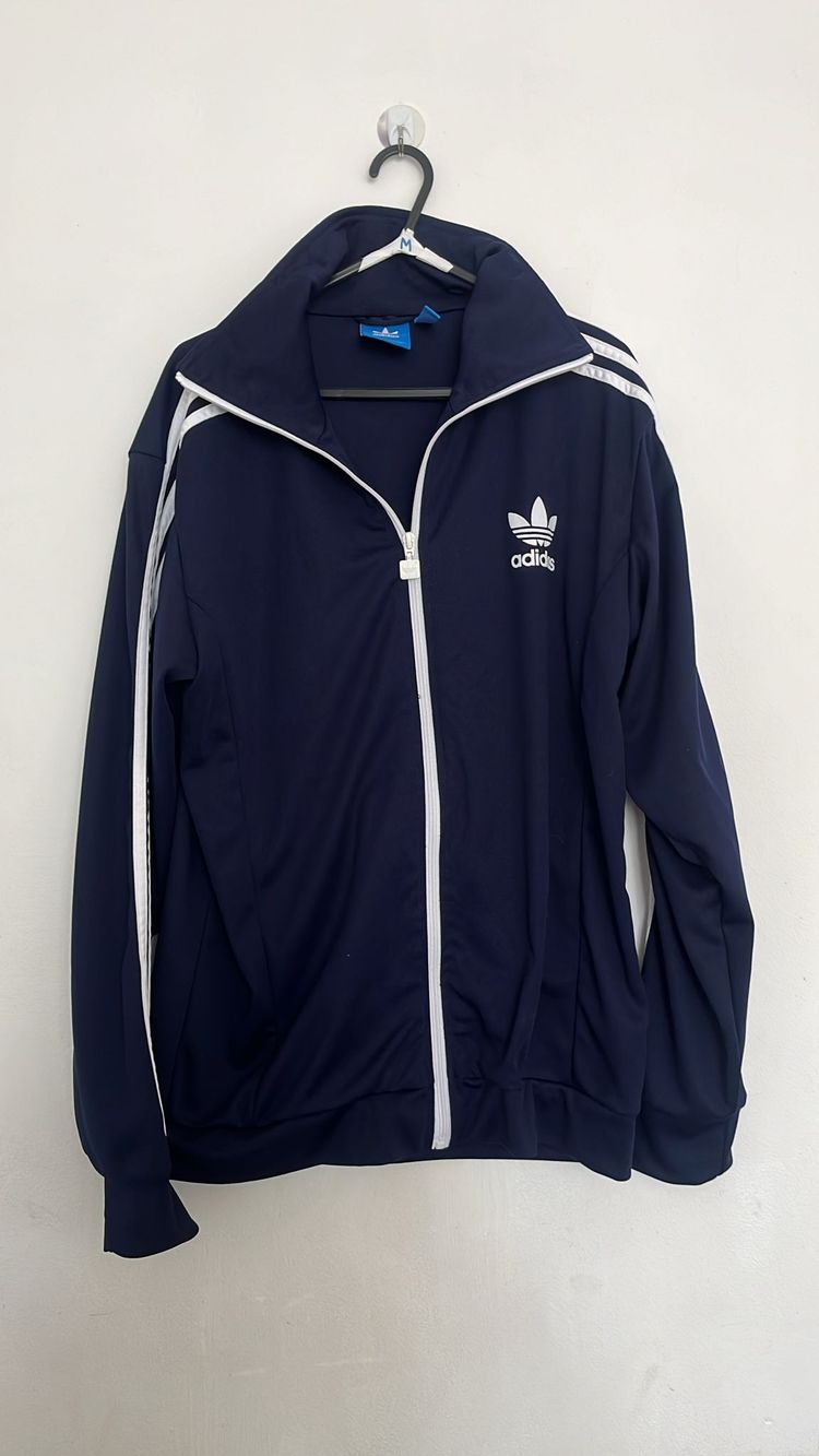 Adidas Navy Blue Track Jacket